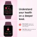 Smart Watch, ZOSKVEE Smartwatch for Android &amp; iOS with Heart Rate, Blood Oxygen Saturation, 1.4" Dynamic Watch Face IP68 Waterproof, Fitness Tracker 30 Days Standby for Men, Women